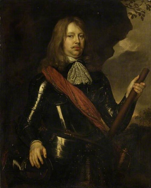 Man In armour, with yellow flowing hair, , Pieter Nason