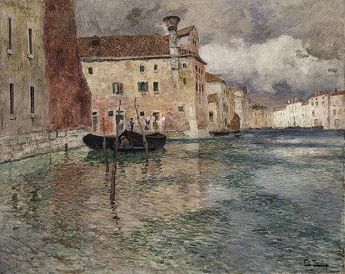 Venice, , Frits Thaulow
