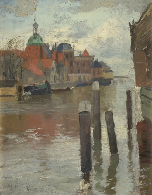 Dordrecht, 1886, Frits Thaulow