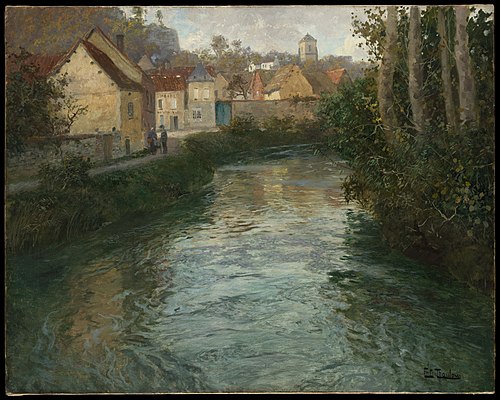 Picquigny, 1899, Frits Thaulow