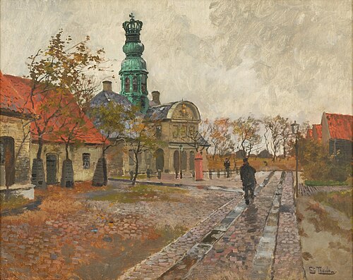 Nyholms Vagt, 1904, Frits Thaulow