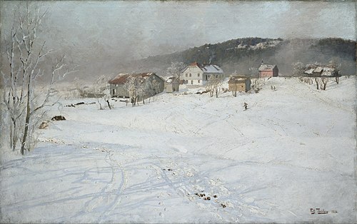 Winter, 1886, Frits Thaulow
