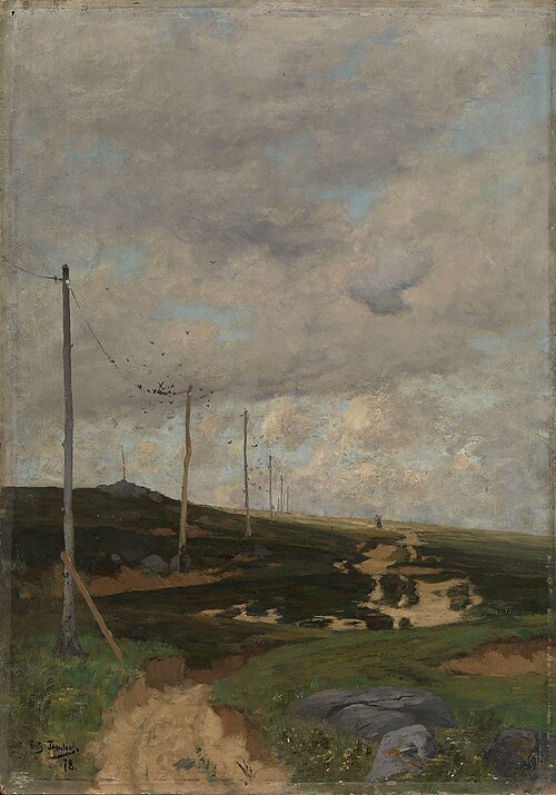 View from Jæren, 1878, Frits Thaulow