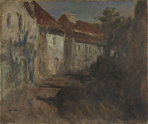 Moonlight in Dieppe, 1896, Frits Thaulow
