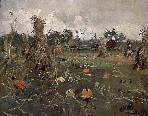 Field of Melons near Pittsburgh, USA, 1898, Frits Thaulow