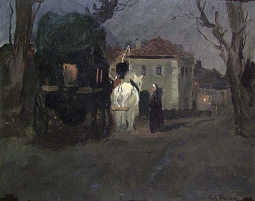 Evening in Beaulieu, 1903, Frits Thaulow