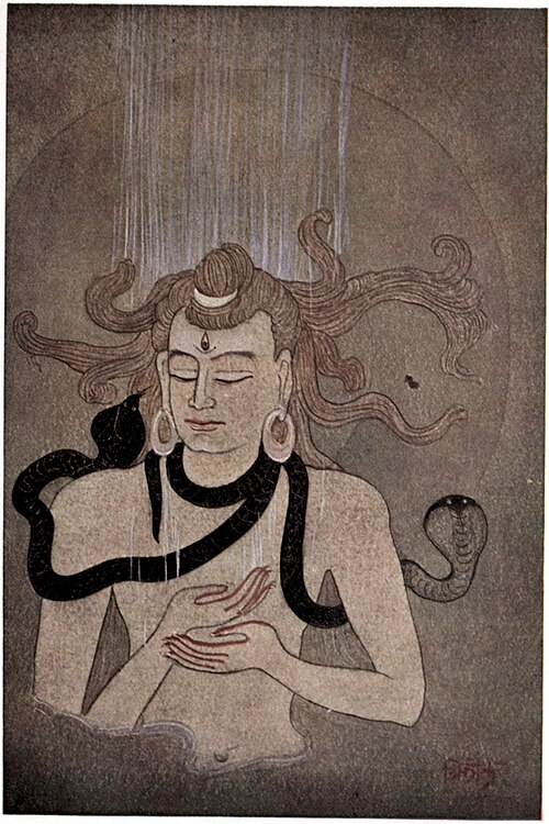 La Naissance du Gange, 1914, Kshitindranath Majumdar