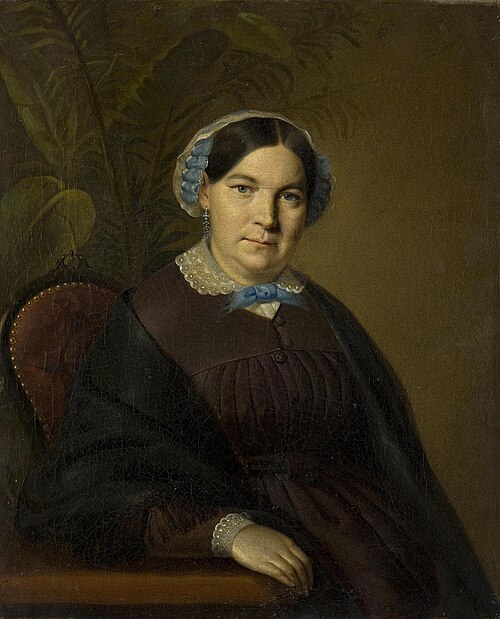 Portrait of an Elderly Woman, 1850, Kostantin Trutovski
