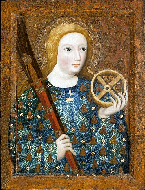 Saint Catherine, 1360, Theodoric of Prague