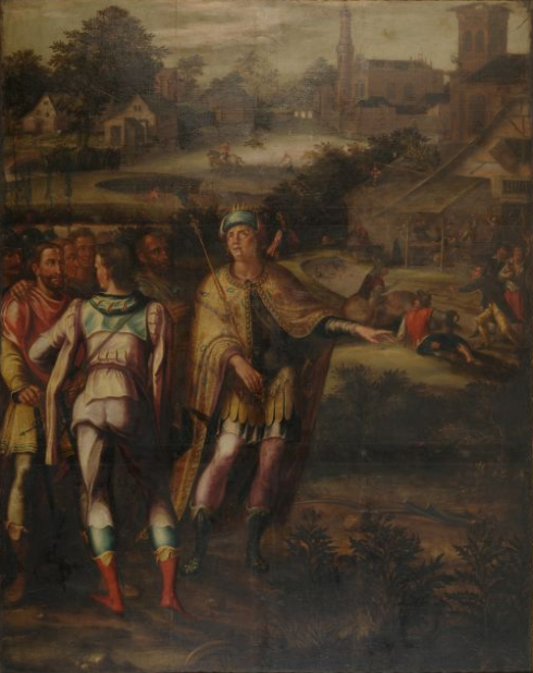 Solomon's benign reign, 1611, Izaak van den Blocke