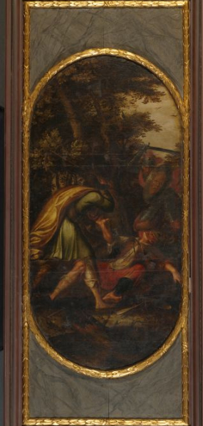 Murder scene, 1611, Izaak van den Blocke