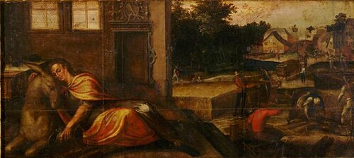 Allegory of Laziness, 1611, Izaak van den Blocke
