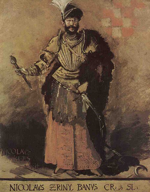 Mikuláš Šubič Zrinský, 1878, Mikoláš Aleš