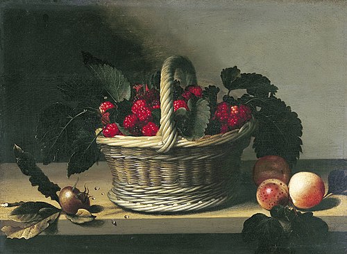 Nature morte aux mûres, 1629, Louise Moillon