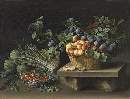 Still Life with Fruit, 1637, Louise Moillon
