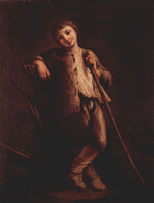 Pastorello in piedi, 1740, Pietro Longhi