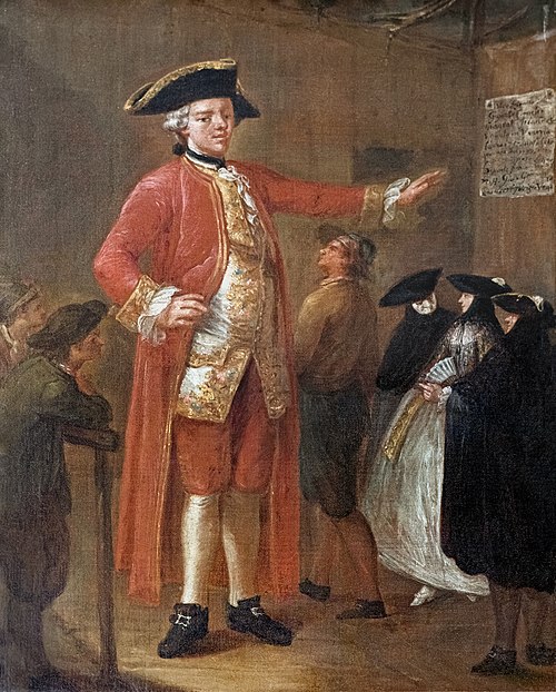 Le géant Magrath, 1760, Pietro Longhi