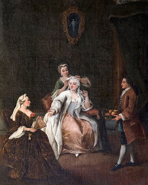 La perruquière, 1760, Pietro Longhi