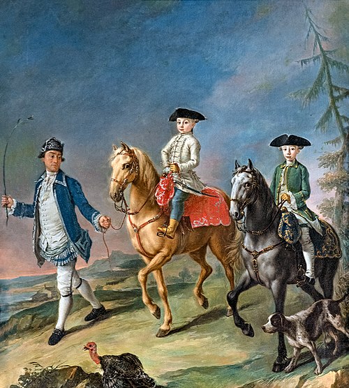 La promenade à cheval, 1757, Pietro Longhi
