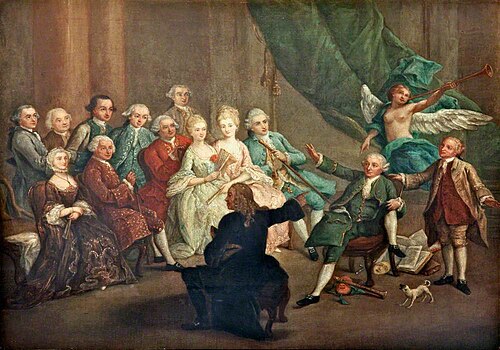 'A Poet Declaiming His Verses', 1765, Pietro Longhi