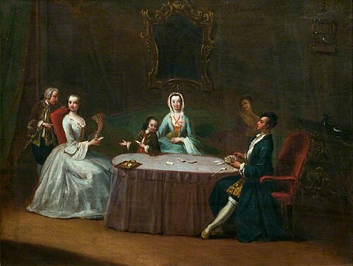 Card Players, , Pietro Longhi