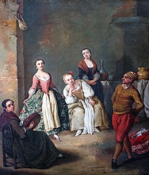 La Furlane, 1750, Pietro Longhi