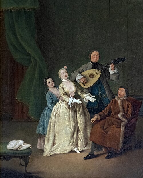 Le petit concert en famille, 1752, Pietro Longhi