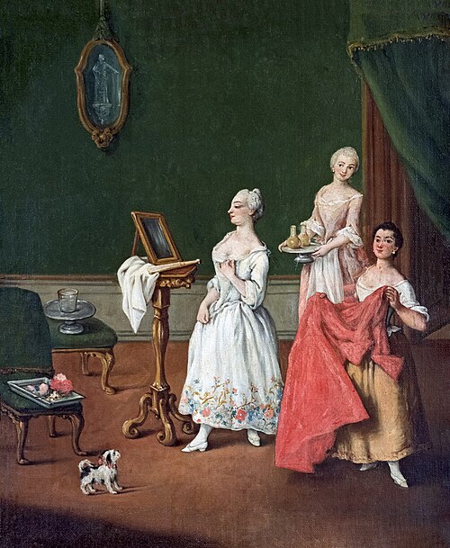 La toilette, 1760, Pietro Longhi