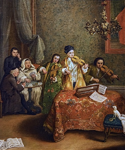 Le petit concert, 1741, Pietro Longhi