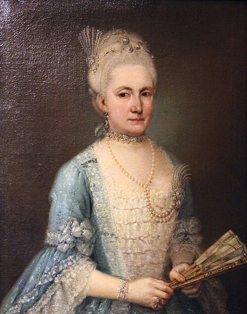 Portrait de Matilde Querini da Ponte, 1772, Pietro Longhi