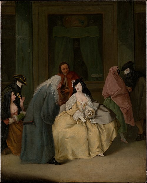 The Meeting, 1746, Pietro Longhi