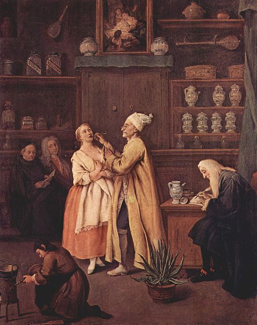 Դեղագործը, 1752, Pietro Longhi