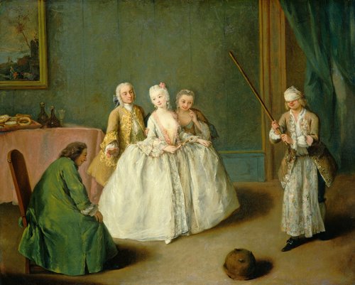 The Game of the Cooking Pot, 1744, Pietro Longhi