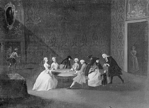 Card Players, 1751, Pietro Longhi