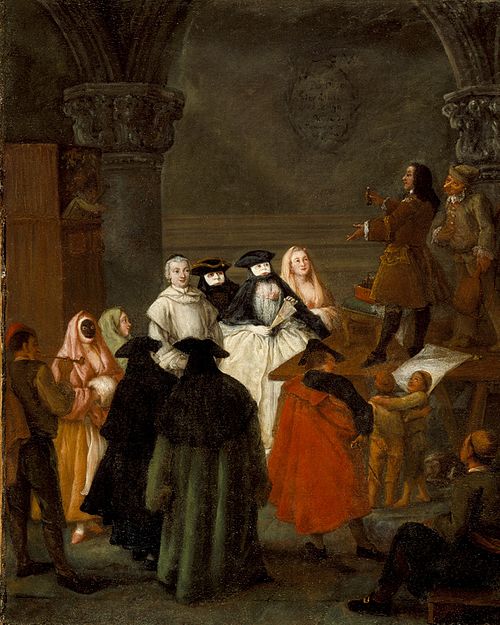 The Quack Doctor, 1763, Pietro Longhi