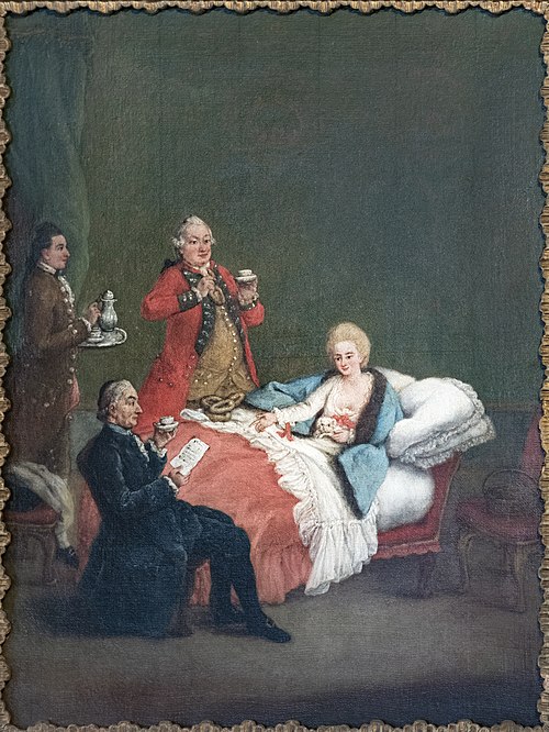 Le chocolat du matin, 1750, Pietro Longhi