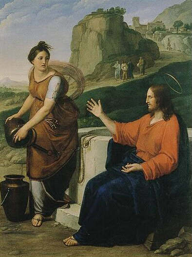 Christ and the Samaritan Woman, , Pietro Benvenuti