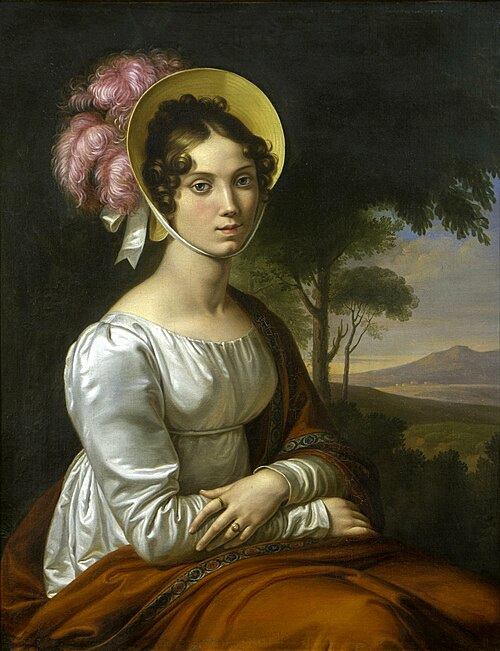 Princess Zinaida Alexandrovna Volkonskaia, 1815, Pietro Benvenuti
