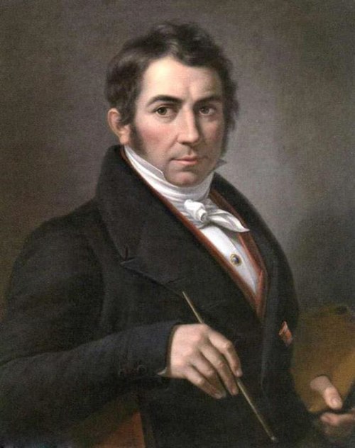 Autoportrait, 1820, Pietro Benvenuti