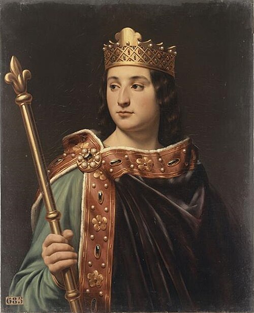 Louis V, dit Le Fainéant, roi de France (967-987), 1839, Louis-Félix Amiel