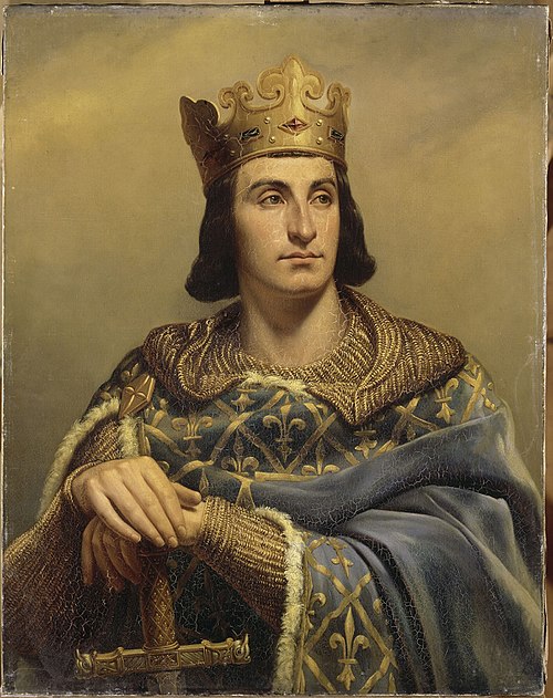 Philippe II Auguste, roi de France (1165-1223), 1837, Louis-Félix Amiel