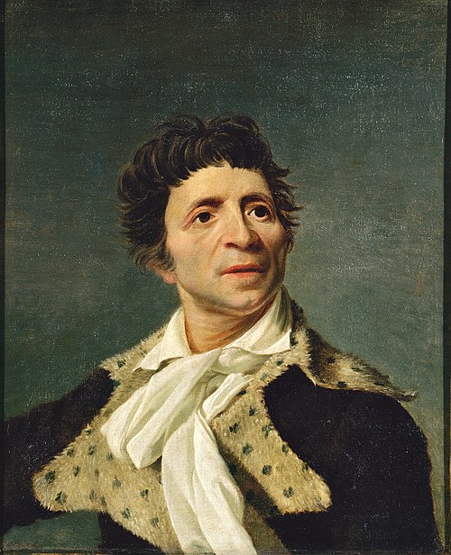 Portrait de Jean-Paul Marat (1743-1793), homme politique, 1793, Joseph Boze