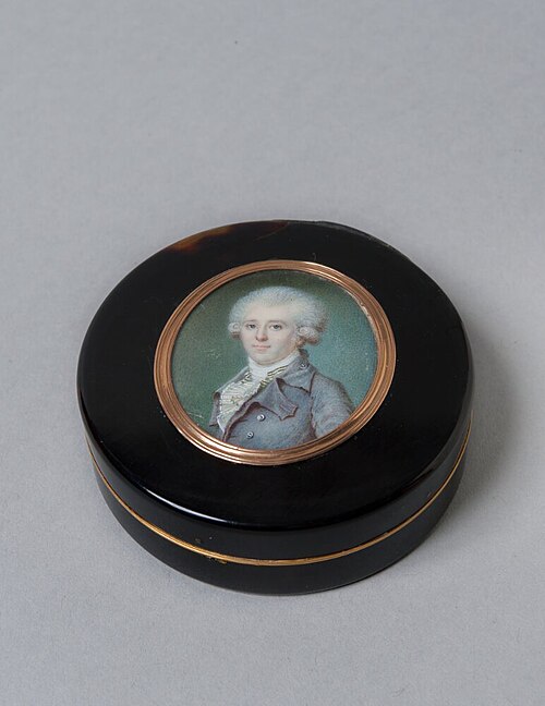 Edmond-Charles-Edouard Genet (1763-1834), franskt sändebud i USA, 1787, Joseph Boze
