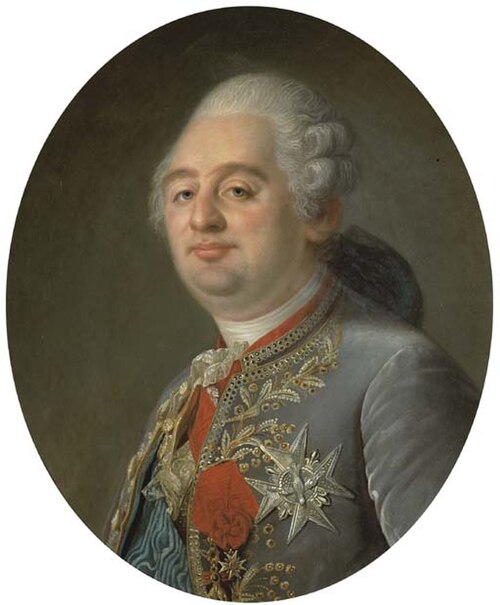 Portrait of Louis XVI, 1784, Joseph Boze