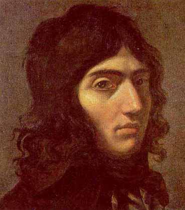 Portrait de Camille Desmoulins, 1790, Joseph Boze