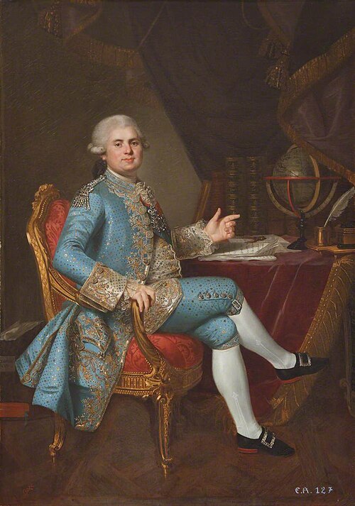 Louis-Stanislas-Xavier, comte de Provence (later King Louis XVIII, King of France) (1755-1824), 1794, Joseph Boze