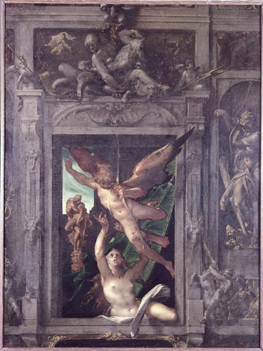 Amor and Psyche, 1600, Bartholomeus Spranger