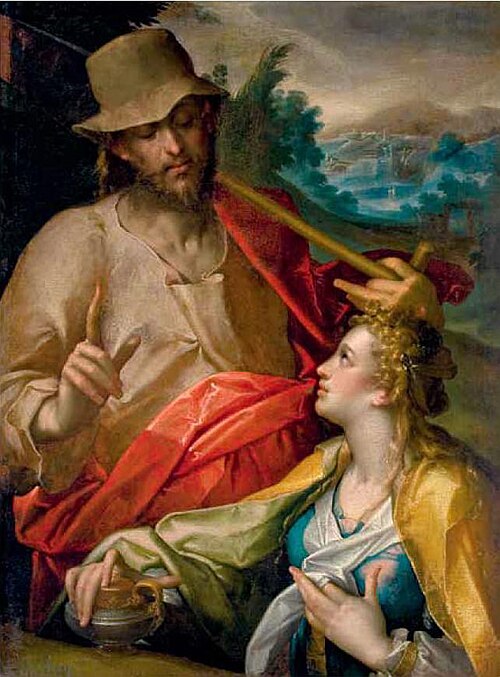 Noli me tangere, , Bartholomeus Spranger