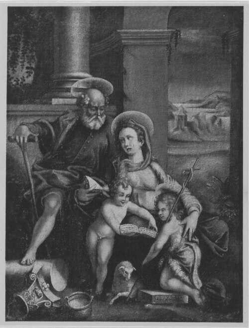 Heilige Familie (?), 1578, Bartholomeus Spranger
