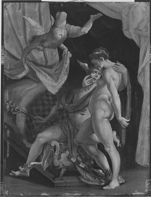 Merkur und Venus (Kopie nach), 1578, Bartholomeus Spranger